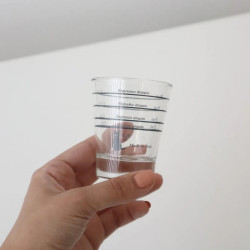 Motta  Graduated Coffee Glass 6 Pack