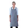 Aussie Chef Platinum Bella Apron Bib Ash