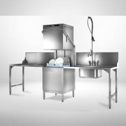 Hobart Ecomax H615 Heavy Duty Pass Through Dishwasher ECOMAXPLUS