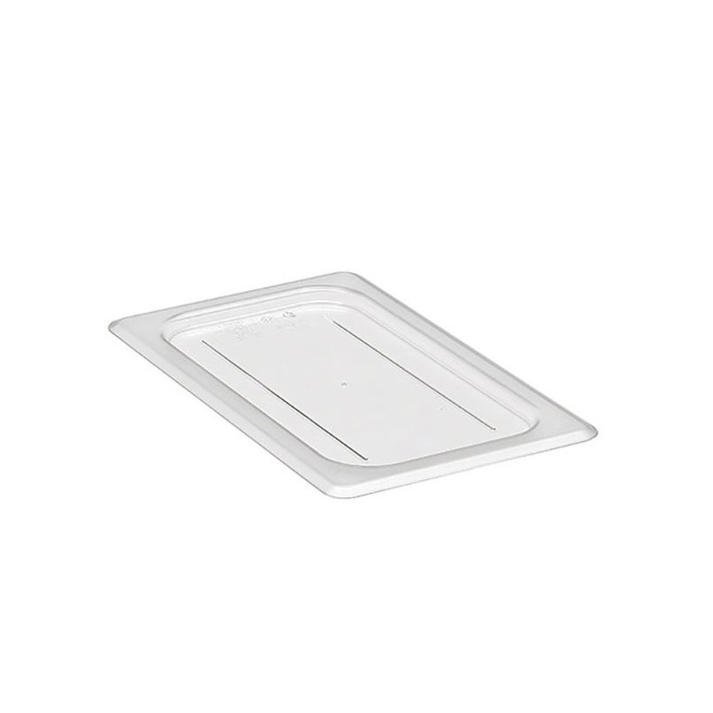 Cambro Camsquare Contenitore Quadrato In Policarbonato 7,6 L (8 QT) - Trasparente Con Scanalature - Resistente A Temperature Estreme - NSF - Per Alimenti Caldi E Freddi - 8SFSCW135