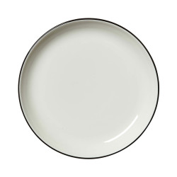 Steelite Asteria Black Rim Nordic Coupe Plate