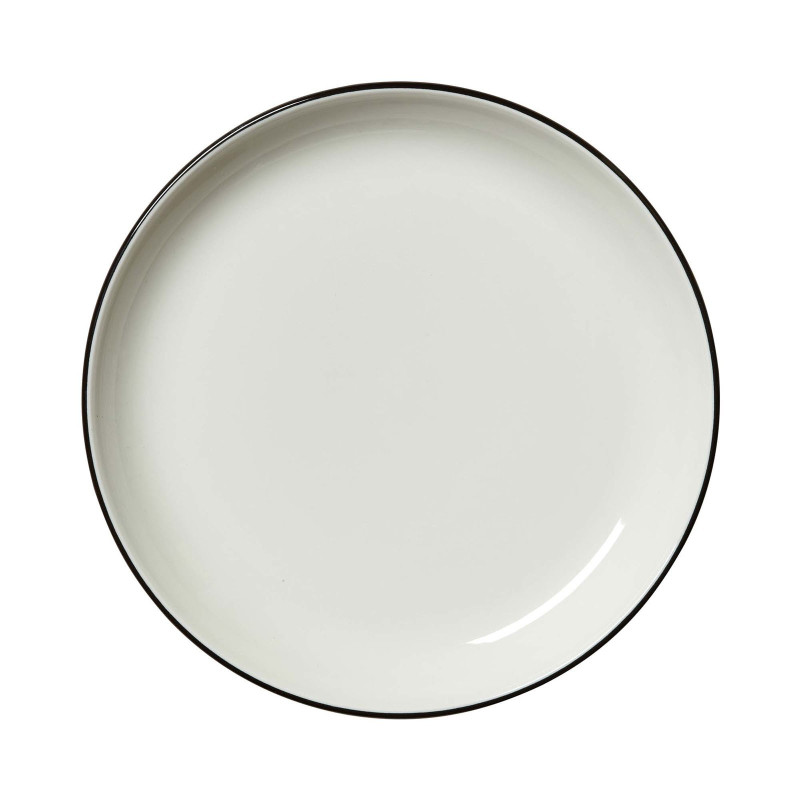 Steelite Asteria Black Rim Nordic Coupe Plate