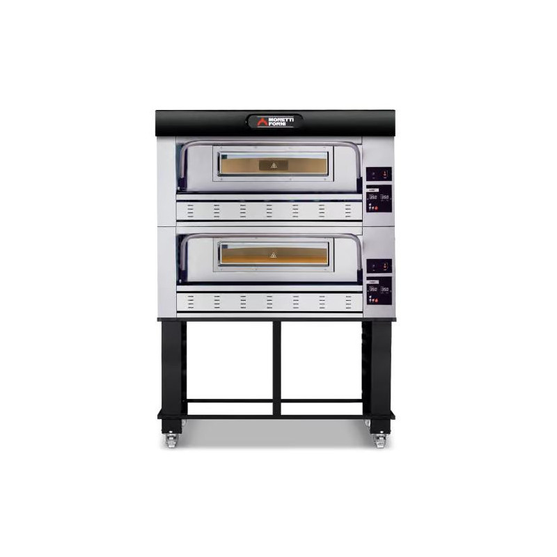Moretti Forni serieP Hi-Tech Double Deck Gas Pizza Oven P110GA