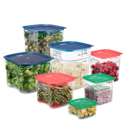 Cambro  Clear Square Food Storage Container 6QT.
