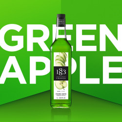1883 Syrup Green Apple Syrup