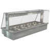 Cossiga Drop In / Servery LSBM5-FS Bain Marie-Full Square Glass