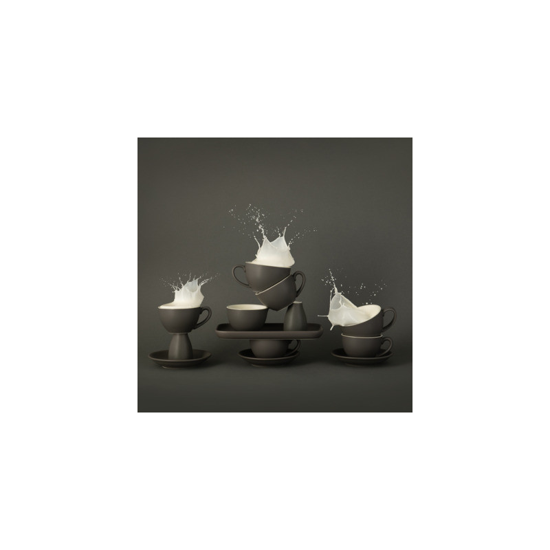 Bevande Forma Latte Cup Slate 200ml