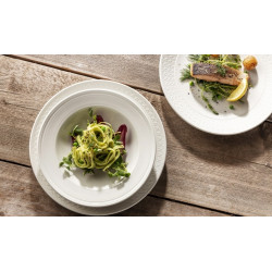 Steelite Bead White Accent Plate