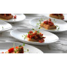 Steelite Distinction Monaco White Contour Plate