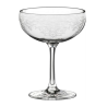 Rona Minners Vintage Lace Coupe Champagne Saucer Glass
