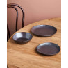 Robert Gordon Earth Black Side Plate 21.5cm