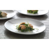Steelite Distinction Monaco White Contour Plate