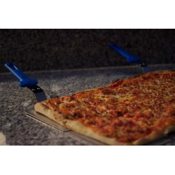 GI Metal  Rectangular Pizza Tray With 2 Handles