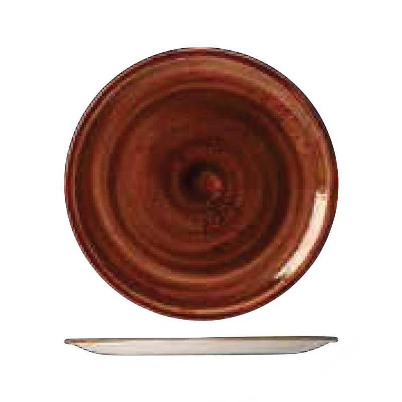 Steelite Craft Terracotta Coupe Plate